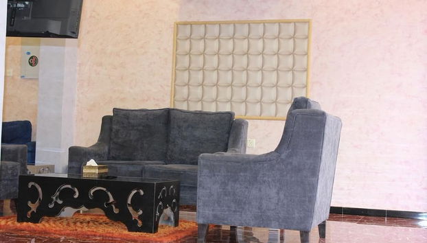 Zona de estar del vestíbulo