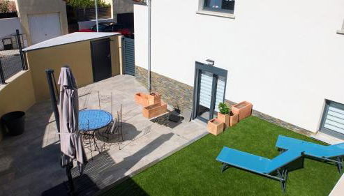 Entre Banyuls et Collioure T2 à Port vendres - Foto 4, Garden view