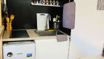 STUDIO- NICE MONT BORON, PISCINE SUR LA RESIDENCE - Foto 4, stove, minibar