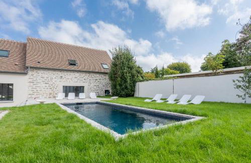 Villa Albertine, 4 chambres en plein cœur de Barbizon proche lisière de Forêt - Foto 13