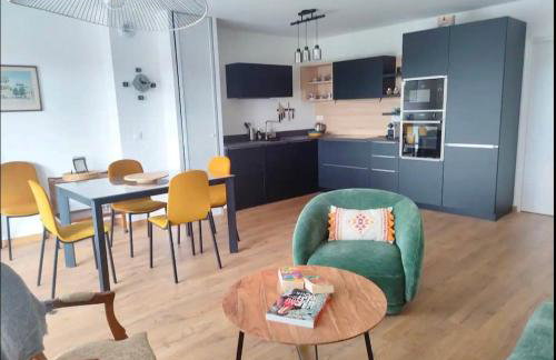 EUEXIA - À MARÉE HAUTE - Magnifique appartement climatisé 70 m2, Grande terrasse 42 m2, classé 4 étoiles - Foto 7