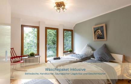 Landhaus Karbach komplett oder einzelne Wohneinheiten Villa inkl Sauna bzw Waldhäuschen - Foto 23