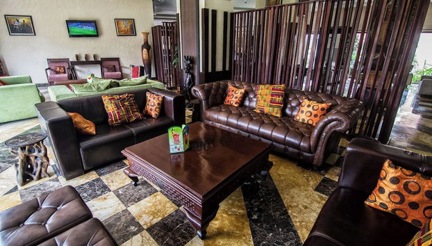 Sala de estar do lobby