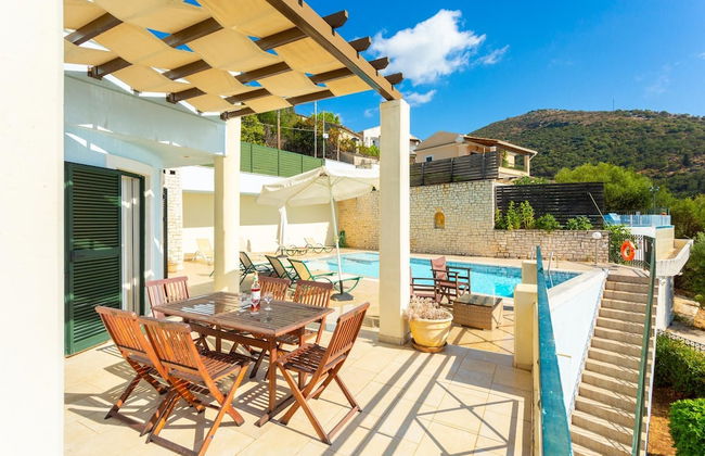 Villa Georgios Large Private Pool Sea Views A C Wifi - 1035 - Foto 27