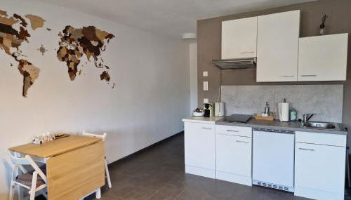 Modernes Studio im Geo-Naturpark Bergstrasse-Odenwald - Foto 2, stove