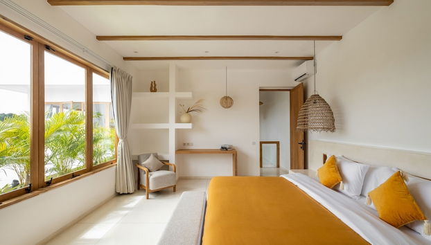 Mr Mrs W Bingin by Alfred in Bali - Brand NEW 3BR Tropical Villa Near Bingin Beach - Foto 5, Habitación