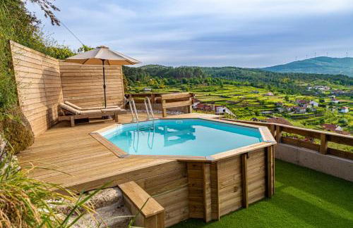 Chalé dos Penedos, sossego e piscina privada - Foto 2