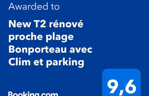 T2 calme proche plage Bonporteau avec Clim et parking - Foto 6
