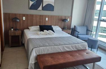 Flat I SAINT MORITZ, TOP 14, Espaçoso, Aconchegante, Novo, Região Central de Brasilia, Executivo ou Família - Foto 7