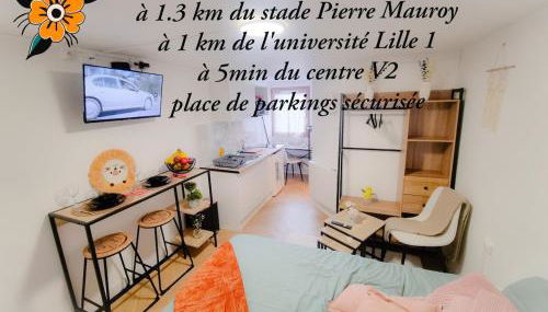 Golden Cottage Stade P Mauroy Lille - Foto 2