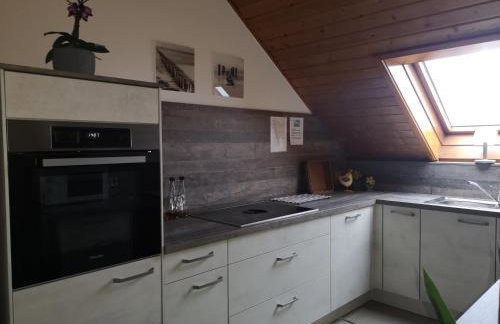 Ferienhaus Baier Wohnung mit Balkon und Schwedenofen für gemütliche Abende am Kamin - Foto 12