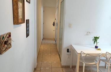 Comfortable Gonzaga Apartament - Em 1 minuto a pé tá na PRAIA Gonzaga em Santos e no Shopping Balneário, 2 ar-condicionados, portaria 24 horas, elevador, 1 vaga carro Gratís, wi-fi Grátis, enxoval Gratuito, PRAIA Santos Gonzaga, Bicicleta disponí - Foto 11