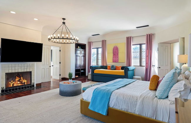 Luxe 7bdr Oasis w/ Pool, Putting Green, Game Room Villa Del Gallo by Avantstay - Foto 37