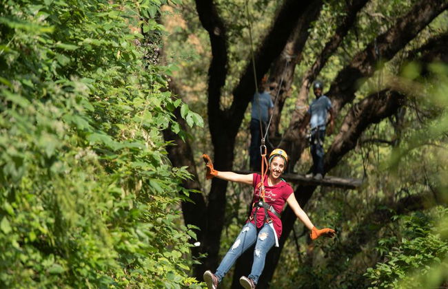 Circuito de tirolinas y rápel en la cascada Cola de Caballo - Foto 3