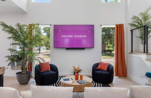 Luxury Getaway Near AT&T Stadium - 4BR Entire House-Hot Tub & Arcade - Foto 16