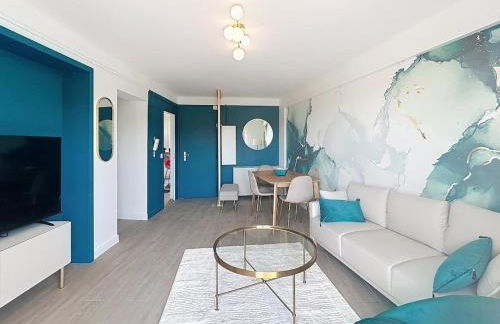 Beautiful 4 rooms sea airport - Foto 10