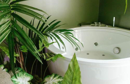 La Suite Chammarzt - Insolite - Escapade à deux -JungleRoom - baignoire balnéo privative - centre historique - Foto 11