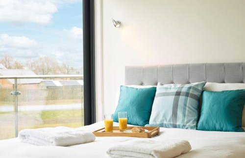 Roof terrace lakeside with access into Spa on a nature reserve Water Garden 9 WG9 - Foto 7