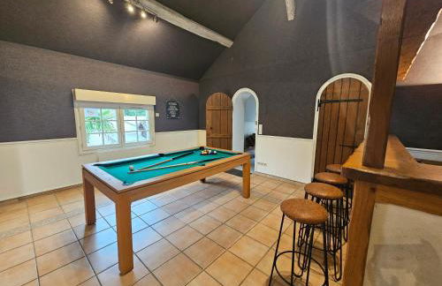 Villa familiale La Finca du champ de l'eau Avec sauna jacuzzi proche de Disney et Paris - Foto 40