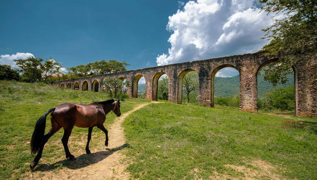 Aqueduc de l'ex Hacienda San Juan Bautista