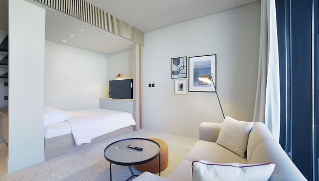 Modern Executive Studio Burj View Upside Living - Foto 2, Habitación