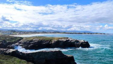 Cabaña de madera Mar y Madera, playa de las catedrales - Foto 5