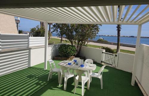 Villa T4 Gruissan avec Vue Mer, Climatisée, 80m2, Plage à 50m, 6 Pers. - FR-1-796-100 - Photo 1