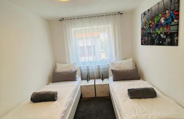 KJ Ferienwohnung bis 10P-Zentral-Garten-WIFI-Parken-Grill - Foto 43