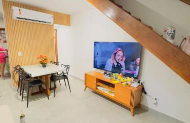 Casa Duplex Climatizada a 50 mts da Praia Bacutia Melhor praia de Guarapari - Foto 20