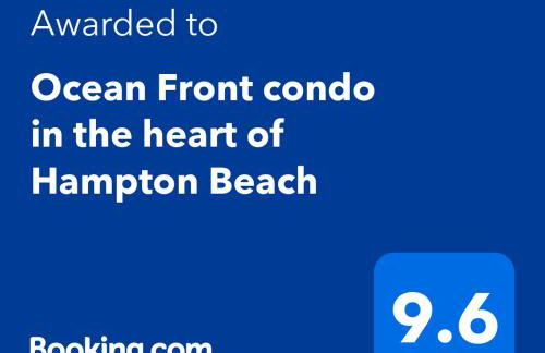 Ocean Front condo in the heart of Hampton Beach - Foto 2