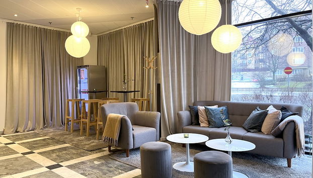 Sitzecke in der Lobby