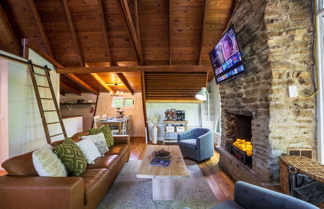 Lake View Hot Tub Modern A-frame - Foto 14