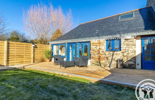 Charmante maison en Anjou Bleu, 2 pers, terrasse, poêle à bois, équipements bébé, cuisine équipée - FR-1-622-72 - Foto 17