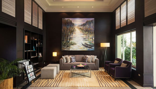 Sitzecke in der Lobby