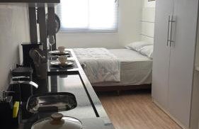 Studio com piscina aquecida,completo ,academia ,próximo ao shopping Palladium - Foto 2