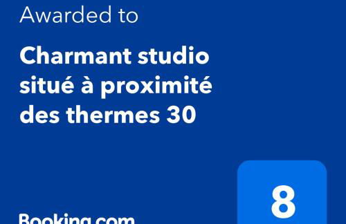 Charmant studio situé à proximité des thermes 30 - Foto 14