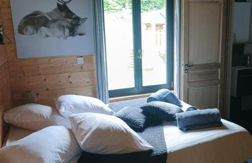 Chalet Bois le Havre du sotrè Gérardmer Sauna panoramique jacuzzi 14 personnes et 1 bébé - Photo 21