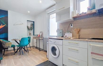 L'Oiseau du paradis - terrasse privée, parking, wifi rapide, arrivée autonome, entre gare et centre-ville, rez-de-chaussée - Foto 18