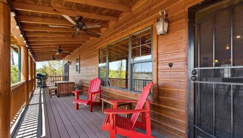 Cabin with Wild Horses, Fireplace, Dog Friendly & StarLink - Foto 4