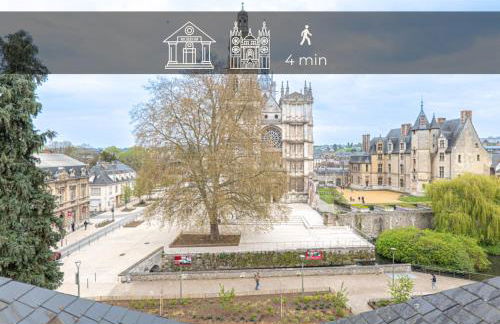 Le Charme D'Antan - Terrasse - Balcon - Hypercentre Evreux - Foto 27