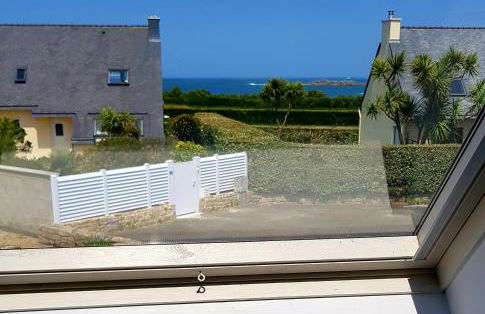 Maison de vacances bord de mer Sibiril Moguériec finistère la villa Léonie - Foto 21