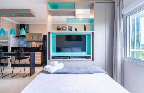 Estúdios a 900m da Lagoa da Conceição - ECM - Foto 34