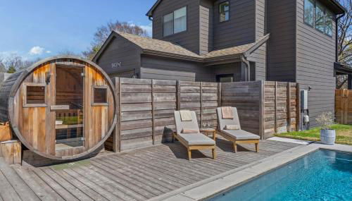 South Austin Pool & Sauna 4BR w Firepit & Playroom - Foto 4