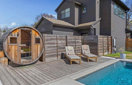 South Austin Pool & Sauna 4BR w Firepit & Playroom - Foto 4