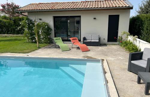 Studio vue piscine au calme près des vignes - Foto 1