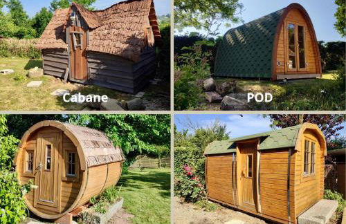 La Clef Decamp La Longère 1750 Hambye piscine grand jardin - Foto 5