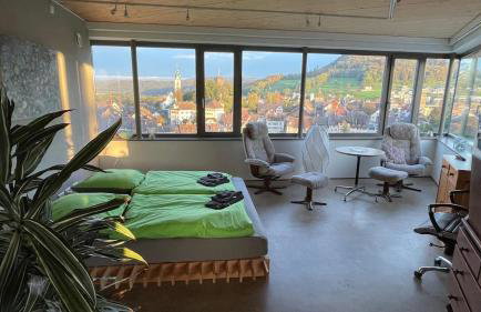 Panorama-Wohnung in Laufenburg mit Carport und Bahn-Bus-gratis KONUS - Foto 1