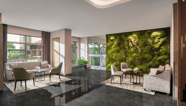 Sitzecke in der Lobby