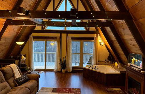 Fantastic A-Frame Cabin for a Couples' Getaway near Robesonia, Pennsylvania - Foto 13