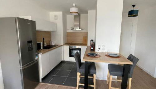 Superbe T2 proche de la Gare RER TGV Massy Palaiseau - Foto 2, stove, dishwasher, pet friendly, toaster, minibar